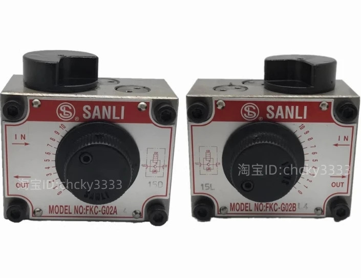 Sanli 속도 제어 밸브 FNC-G02 4 FKC-G02A FKC-G02B FKC-G02BL FKC-G02B4 FKC-G02AL4 FKC-G02BL4 FKC-G02A4 FKC-