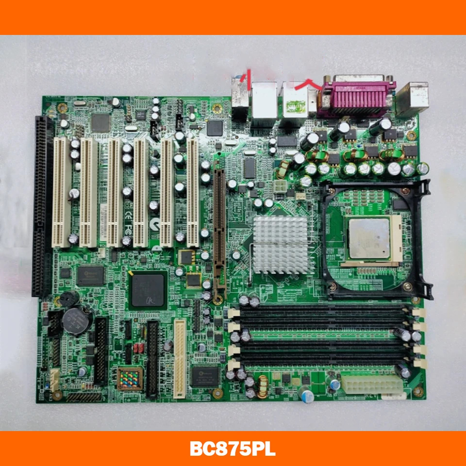 IWILL 875 산업제어 컴퓨터 마더보드478 핀 BC875PLG-LF BC875PL