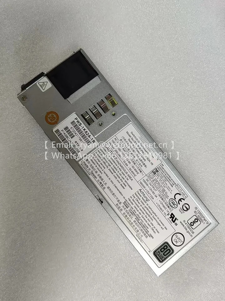 PWS-1K62A-1R PWS-1K02A-1R PWS-501P-1R PWS-501P-1R7 예비 전원공급장치 500W 1000W 1600W 1U