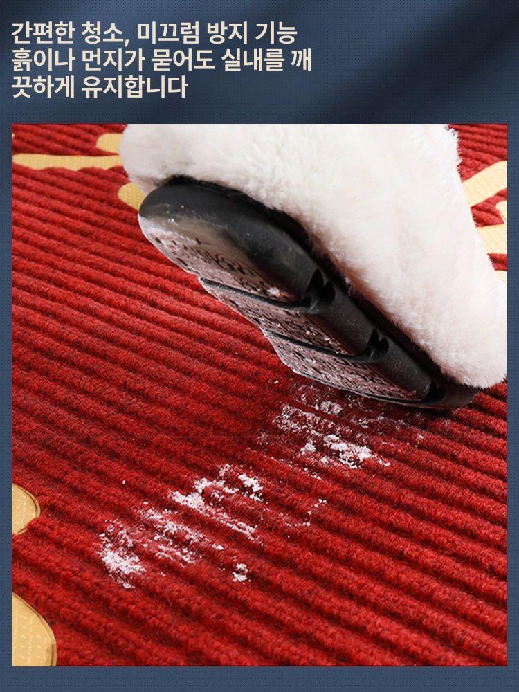 대형 발판 스트라이프 미끄럼방지 현관매트 현관발매트 업소용 도어매트 코일 입구 - 상세 이미지 5