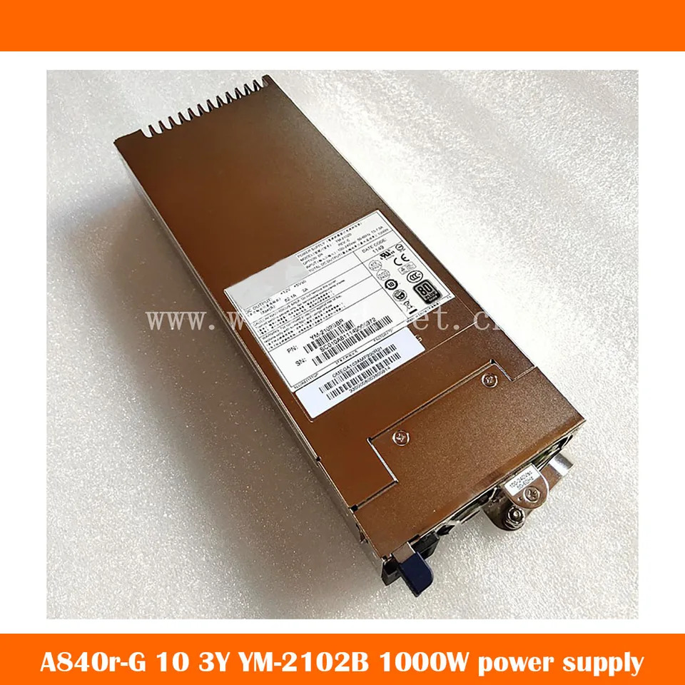 A840R-G 서버예비 전원공급장치 3Y YM-2102B YM-2102BBR 1000W 전 완전 리퍼