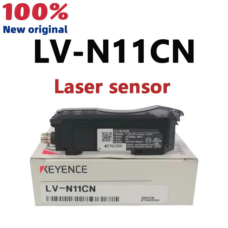 KEYENCE 오리지널 LV-N11CN 광섬유센서 배치 환영 상담
