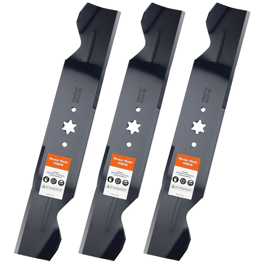 Grasscool 942-0677B 멀칭 잔디깎이 블레이드 MTD 기계 942-0677 GTX1054 742-0677 잔디 942-0677A Cub 742-0677A 137.2cm - 상품 이미지