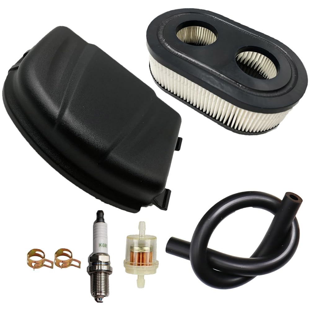 Air Fitler 커버 및 에어 필터 키트, 호환, Craftsman 튠업 163cc 기계와 M110 깎는 725 잔디 M230 104M020008F1용 - 상품 이미지