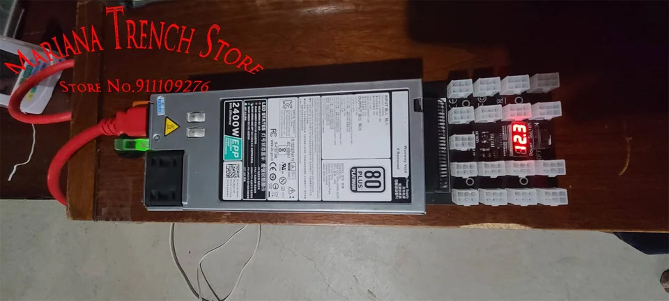 DELL 랙 서버D2400E-S2 EPP 2400W 스위칭 전원공급장치 94% 효율 80 플러스 플래티넘