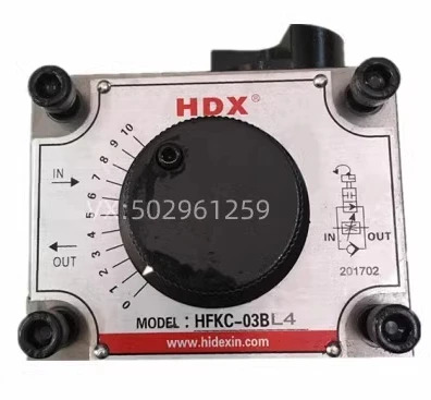 HDX 유압 톱질 기계 속도 제어 밸브 HFKC-03BR4 HFKC-03BL4 HFKC-03AR4 HFKC-03AL4 HFKC-03AR2 HFKC-03AL2 HFKC-03BL2