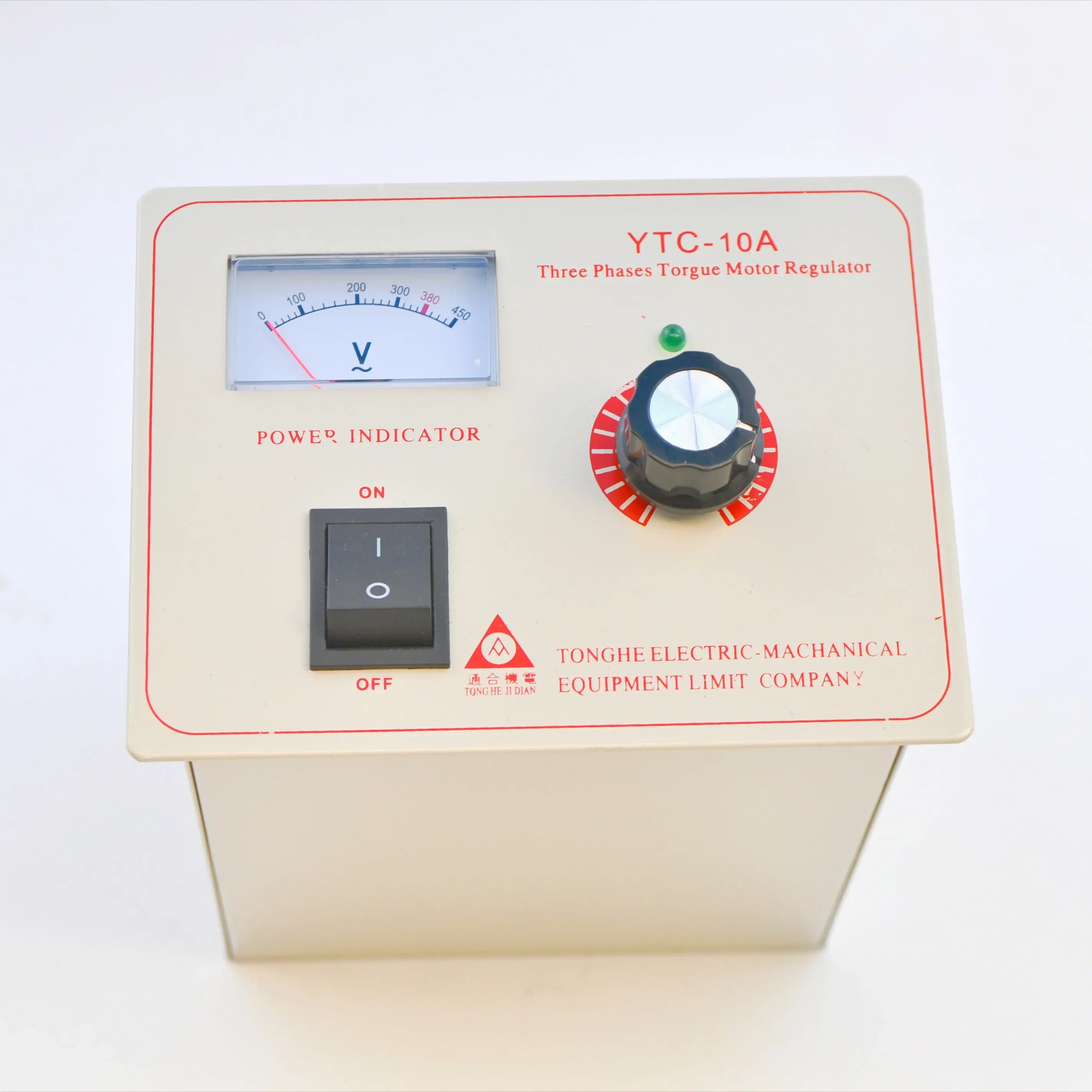 모터 컨트롤러 10A 토크 속도조절기/미터 제어판 YTC-10A 온/오프 기계 380V