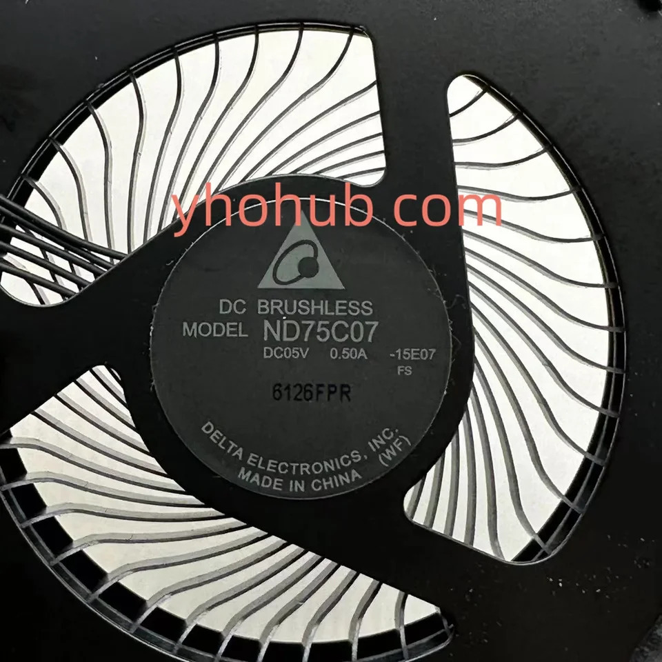 델타 전방열판 냉각팬 ND75C07 15E07 PN01AW391 T460P DC 5V 0.50A