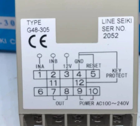 LINE 전카운터 G48-305 G48-315 G48-325 G48-306 G48-305n G48-315n MCF-4 DC24v AC220v MCF-6 AC220V DC24V