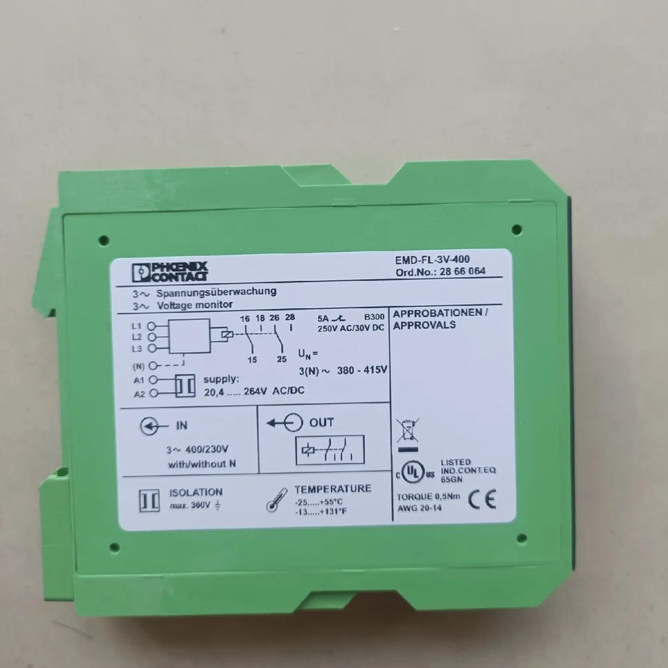 독일 피닉스 감시 릴레이 EMD-FL-3V-400 포장 2866064