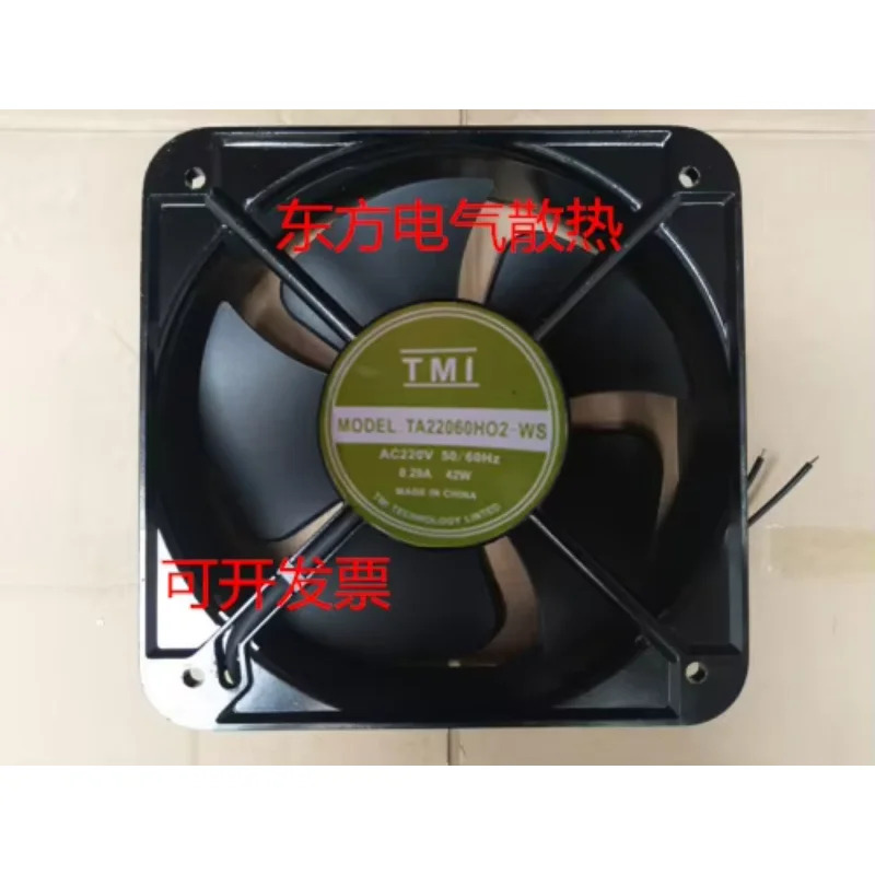 TMI TA22060HO2-WS 서버 냉각팬 AC 220V 0.29A 220x220x60mm 2핀