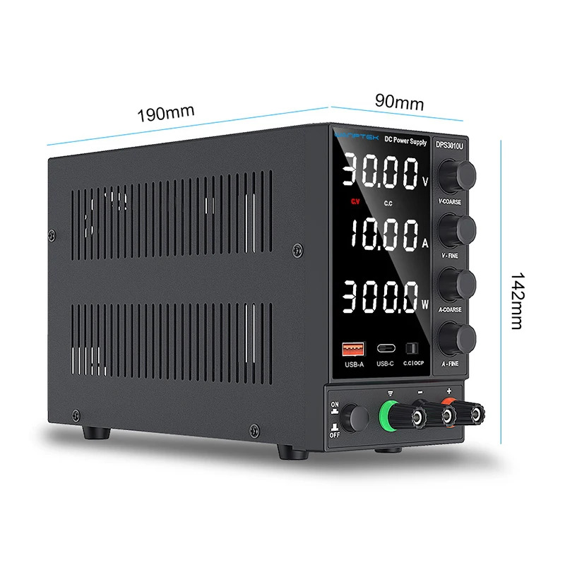 조정 가능DC 전원공급장치 고정밀 4 자리 디스플레이 전원 DPS605U 60V 5A