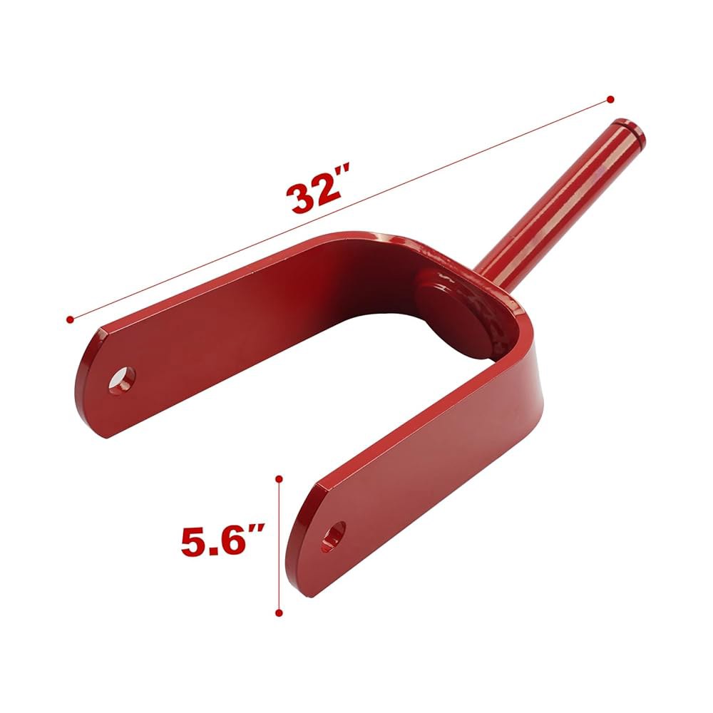 Queencar 캐스터 포크 어셈블리, Toro TimeCutter 108-7851-01 호환, 교체 턴 # 트랙터와 잔디 잔디깎이 제로 레드 - 상세 이미지 2