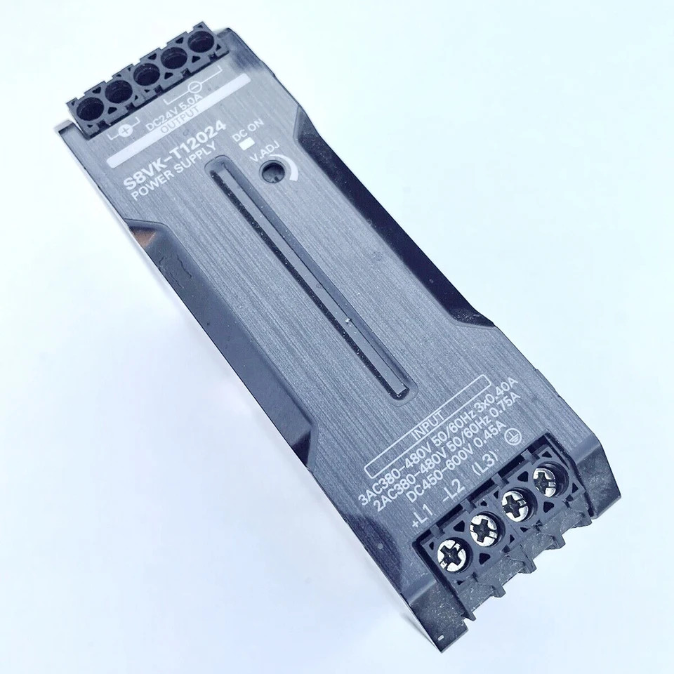 S8VK-T12024 스위칭 전원공급장치 DC24V 5A 출력 레일 타입