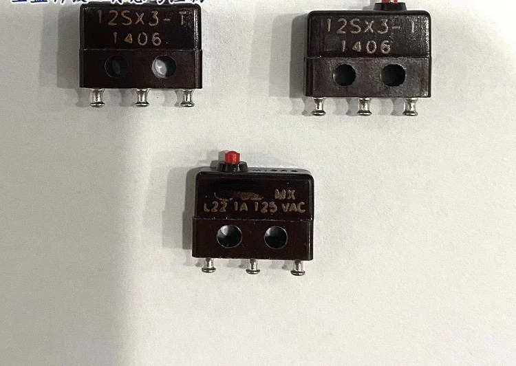 12SX14-T 마이크로 스위치 더블 스로우 SPDT 125 Vac 1 A
