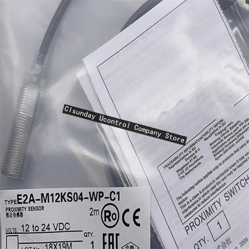3PCS 스위치 E2A-M12KS04-WP-B1 E2A-M12KS04-WP-B2 E2A-M12KS04-WP-B3 E2A-M12KS04-WP-C1
