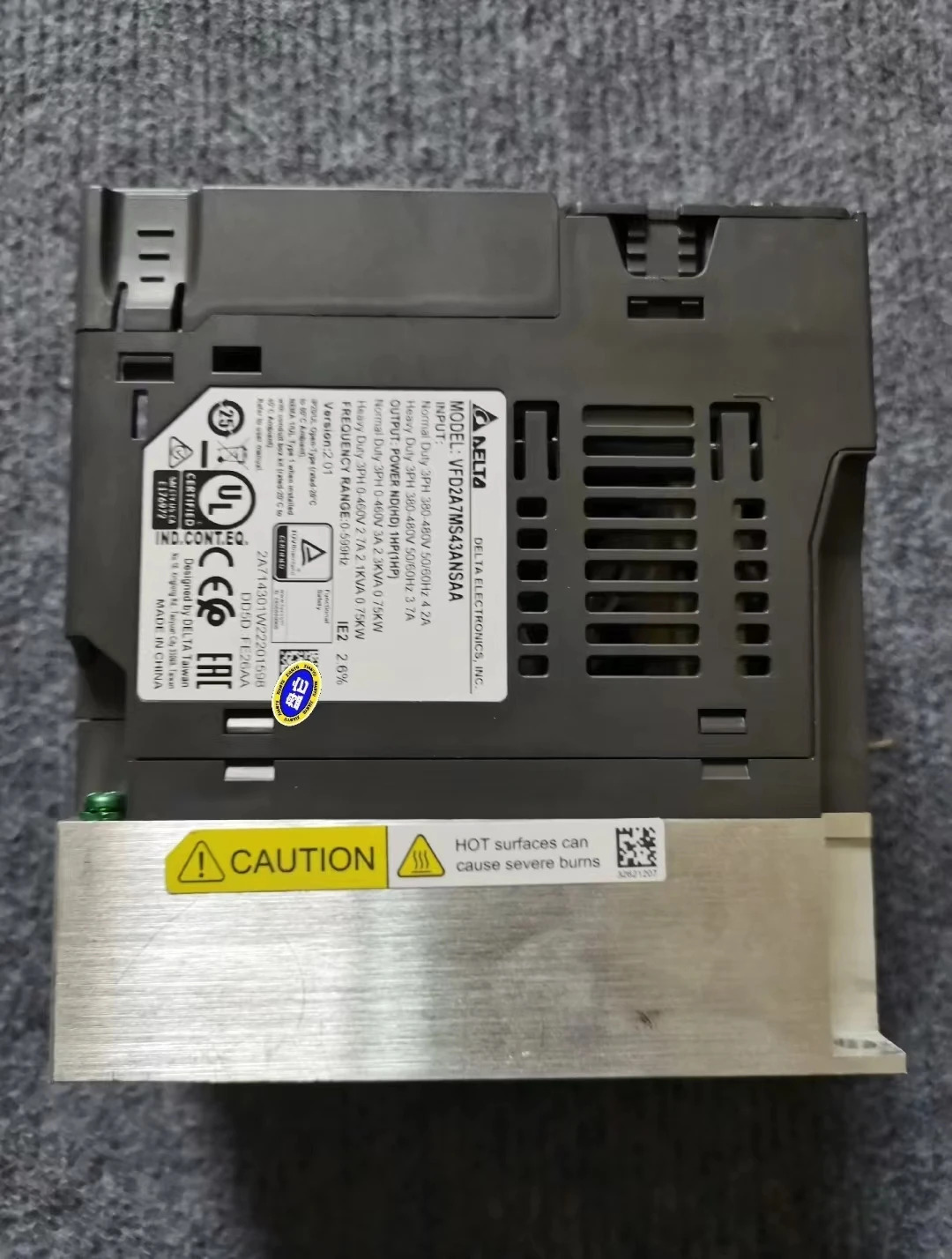 VFD2A5MS43ANSAA 사인버터 0.75kw 380V 리퍼 기능 OK