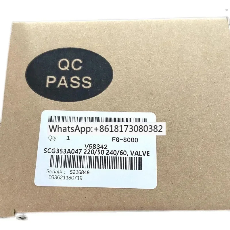 직각 전자기 펄스 밸브 SCG353A047 DC24V AC220V 1.5 인치
