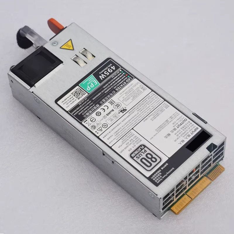 오리지널 E495E-S1 EPP 전원공급장치 Poweredge R630 R730 R640 R740 R730XD 서버 PSU495 와트
