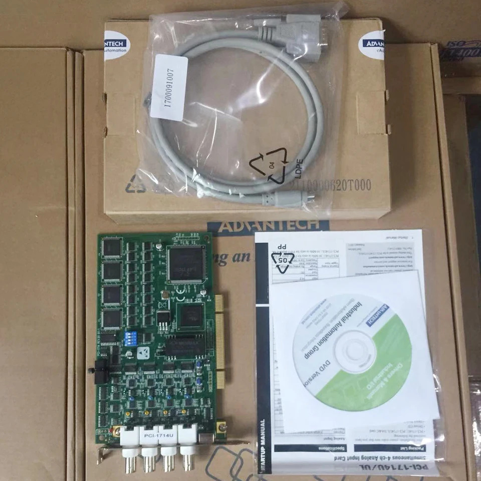 Advantech 아날로그 입력 카드 캡처 30M 12 비트 4 채널 동기 PCI-1714U