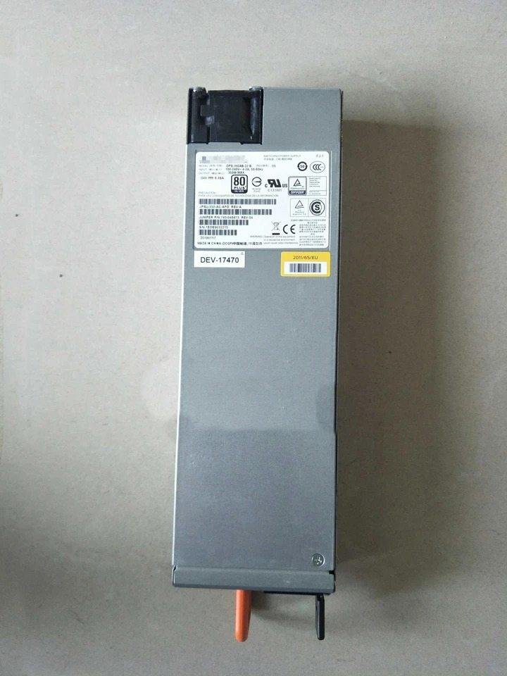 DPS-350AB-22 B 주니퍼 네트워크 스위치 전원공급장치 JPSU-350-AC-AFO 740-046873