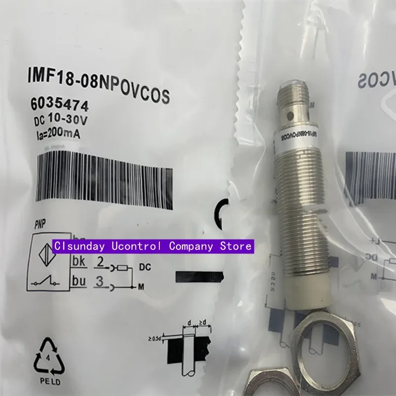 2pcs 스위치 IMF18-08BPSNC0S IMF18-08BPPNC0S IMF18-12NPONC0S