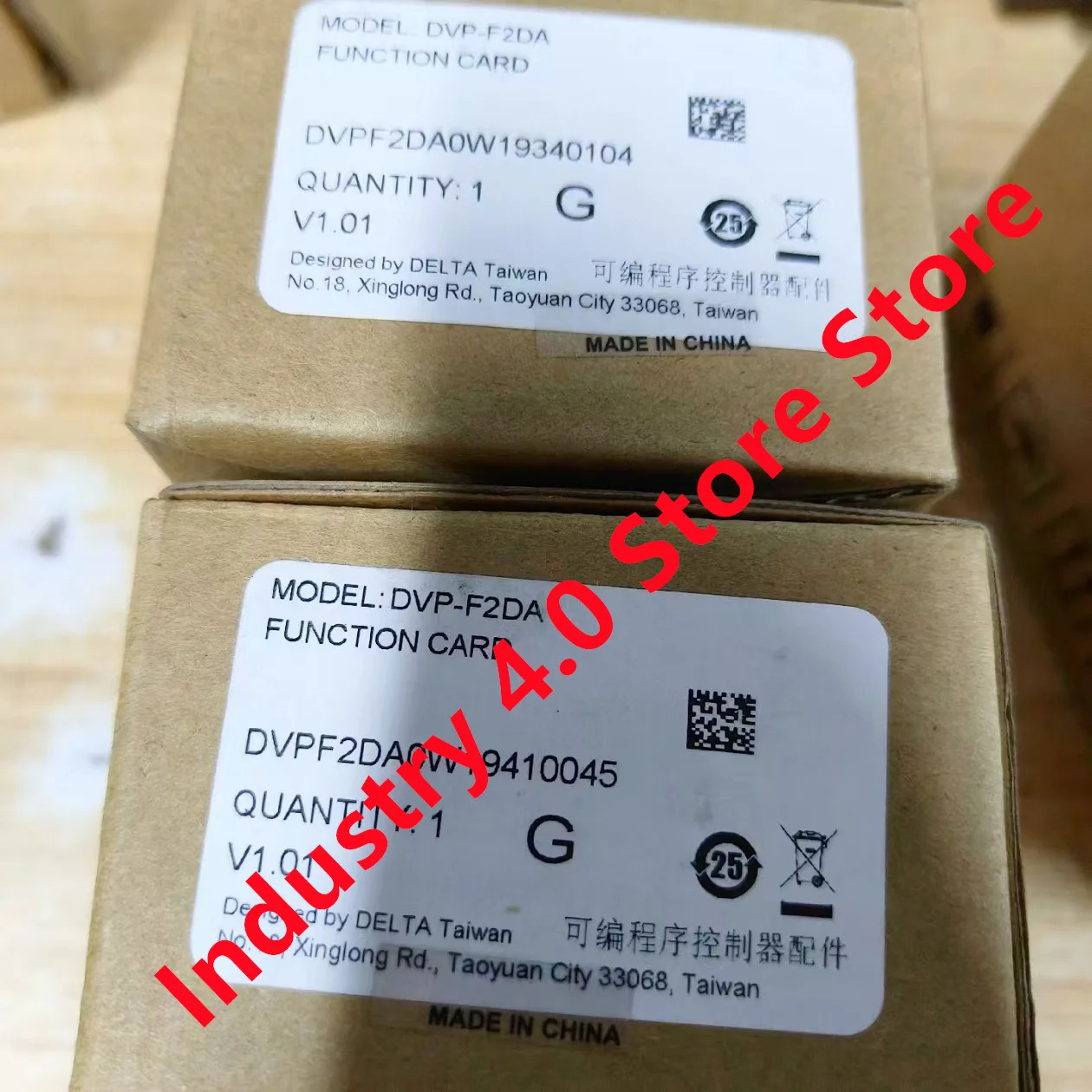 델타 DVP-F2DA PLC 모듈 신