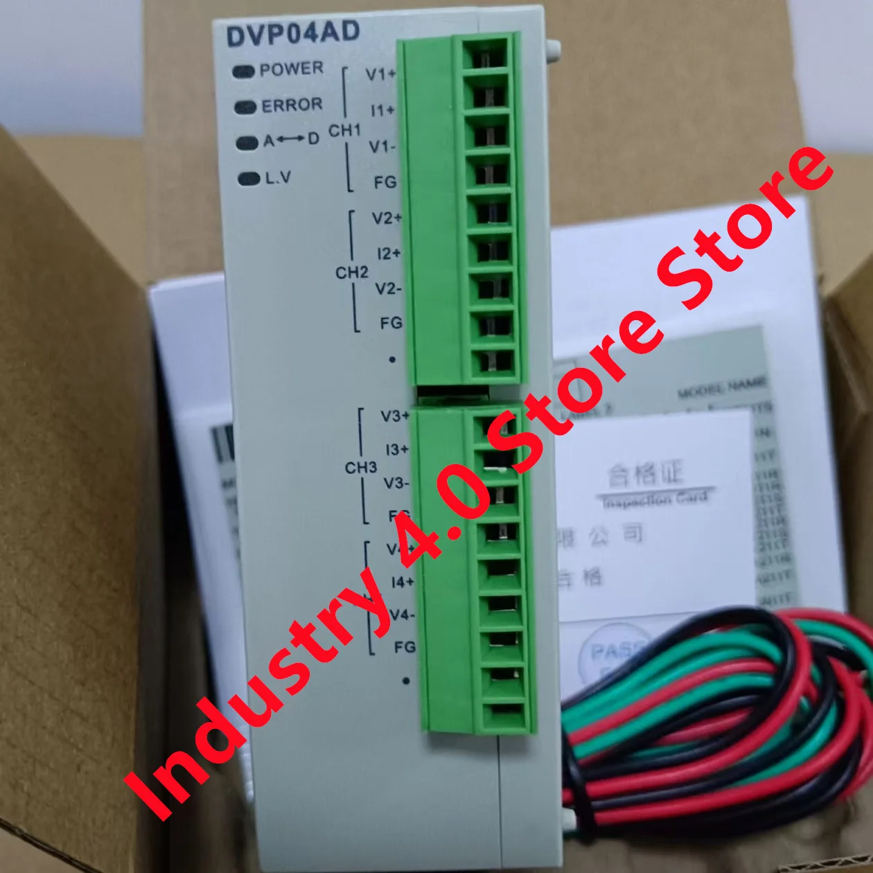 델타 DVP04AD-S DVP04AD-SL PLC 모듈 신