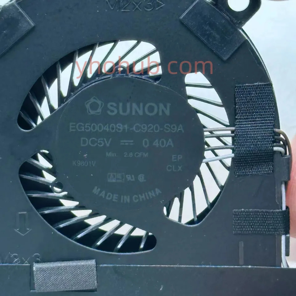 7280 7290 7380 7390 0KM50T EG50040S1-C920-S9A DC 5V 방열판 냉각팬