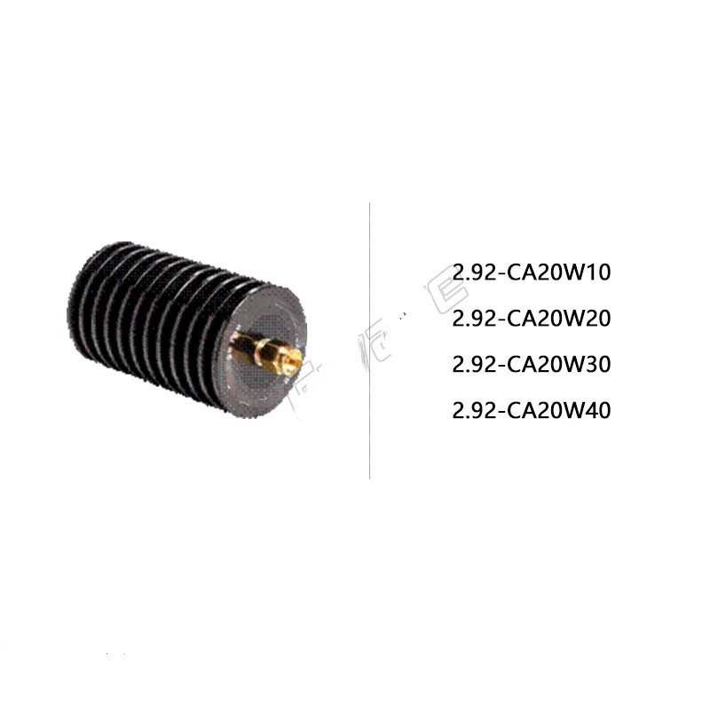 기술 고정 감쇠기 황동 도금 금 2.92mm 20W 10-30dB 40G