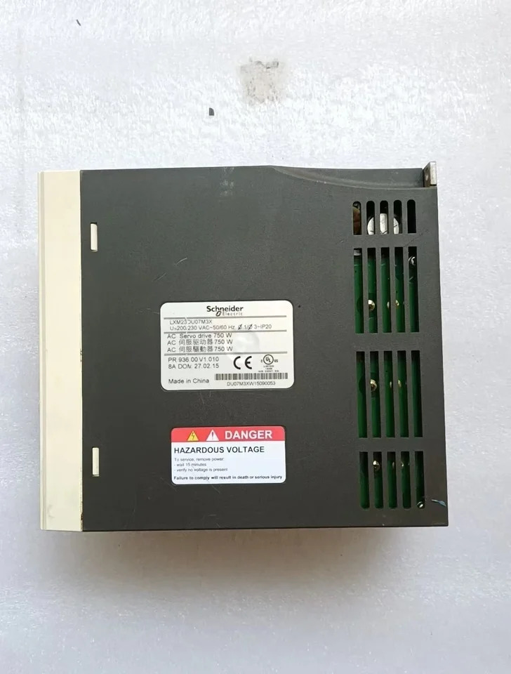 LXM23DU07M3X 리퍼 서보 드라이브 750kW 작동 기능 OK