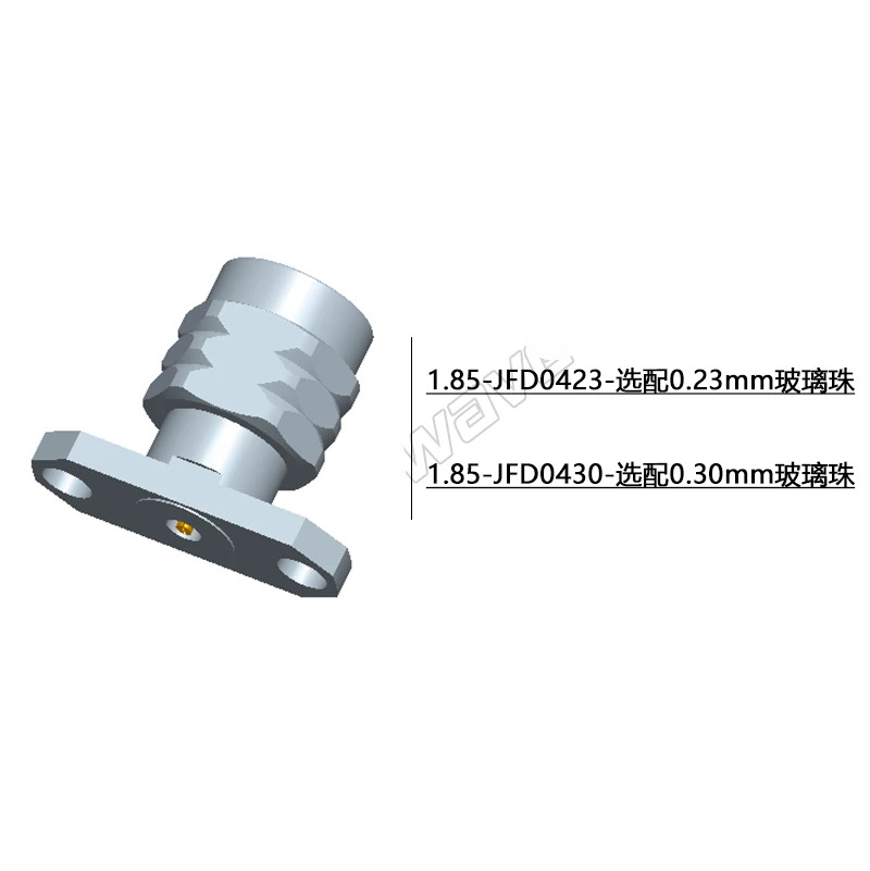 수 분리형 커넥터 1.85mm 12.2mm 2 홀 65G