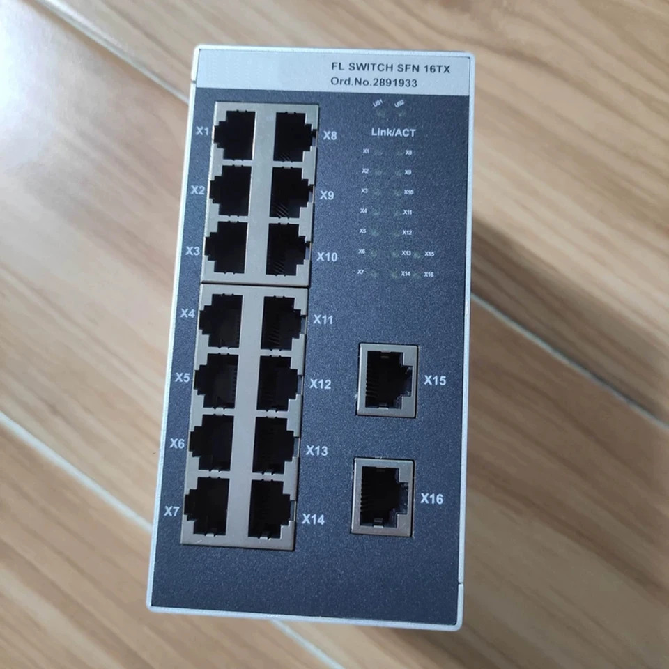 산업이더넷 스위치 새 2891933 FL SFN 16TX TP RJ45 12VDC..48VDC 미세