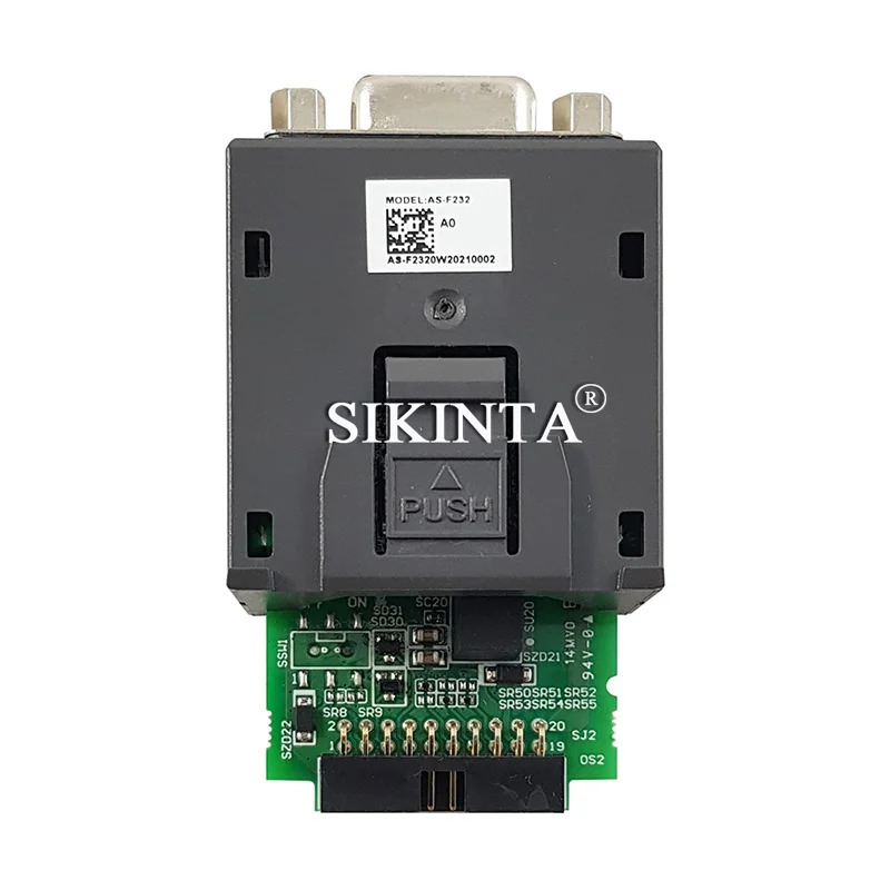 PLC 프로그래밍 컨트롤러 AS300 통신 기능 카드 AS-F232 AS-F422 AS-F485 완전 리퍼