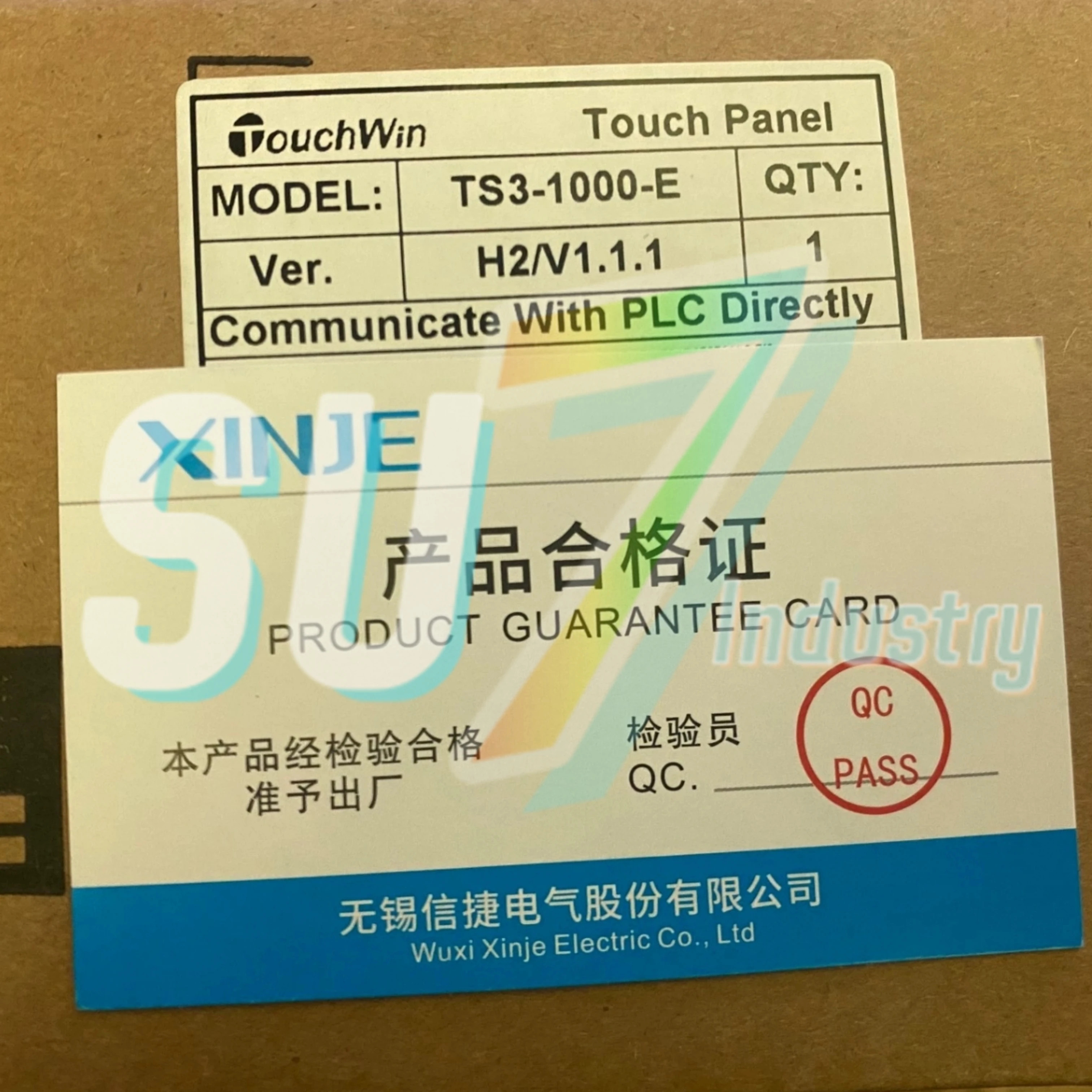 TS3-1000-E TS3-1000-M HMI 터치 패널 원본