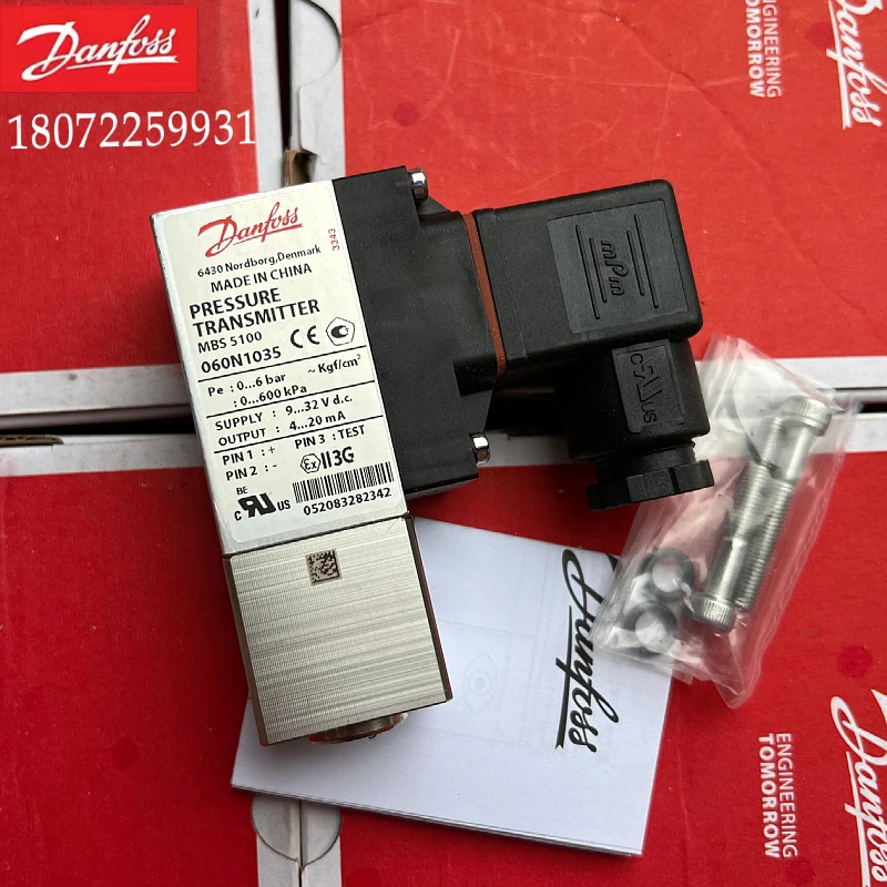 MBS5100 060N1035 0-6bar 압력 트랜스미터 해양 Danfoss