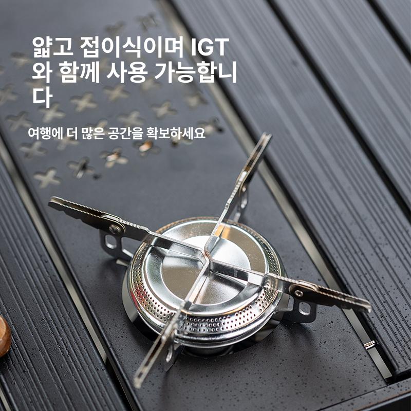 캠핑용 테이블 스토브 접이식 차박 화로대 피크닉 감성 폴드 아웃도어 호환 간이 - 상세 이미지 5