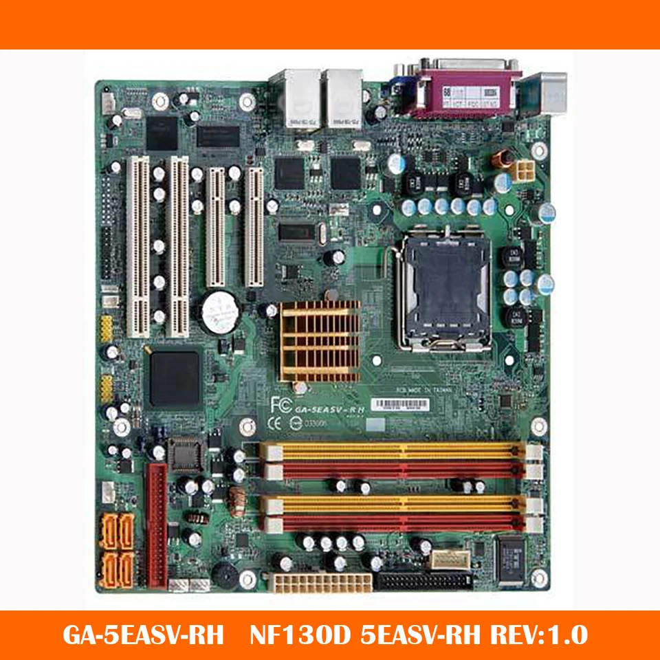 pur GA-5EASV-RH 마더보드 리퍼 완료 NF130D 5EASV-RH REV1.0 LGA775