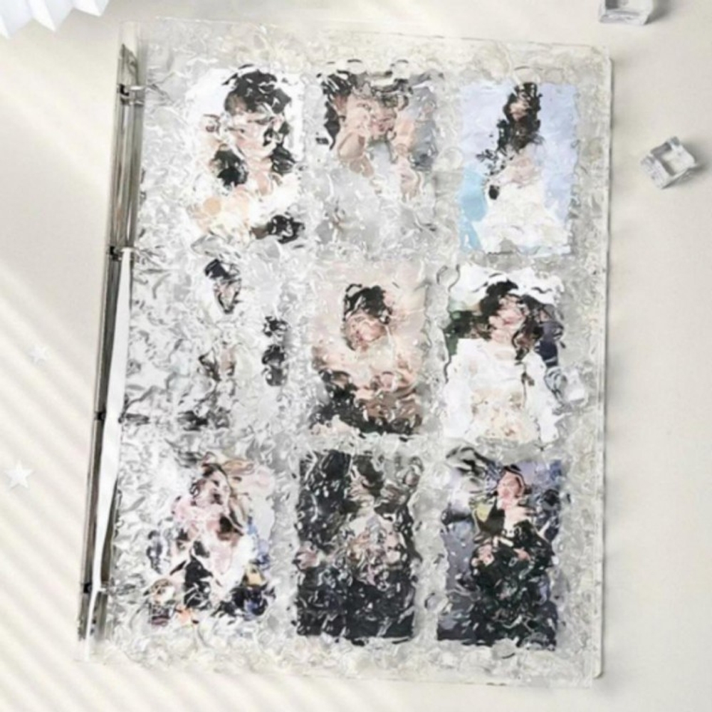J2K 아크릴 A4 포카 바인더 스티커 포토 카드 엽서 수집 스크랩북 (20장) - 상세 이미지 2