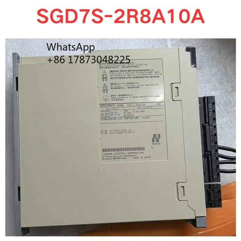 리퍼 SGD7S-2R8A10A 서보 드라이버 기능 OK
