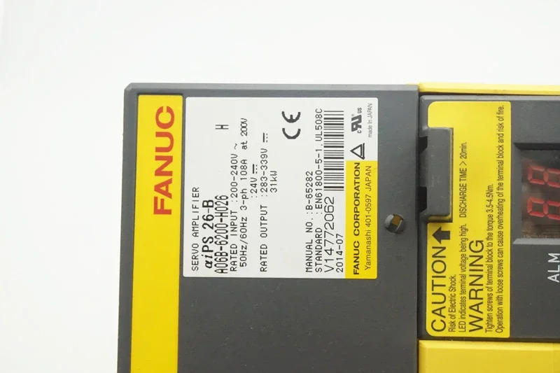 FANUC 서보 드라이브 A06B-6200-H011 A06B-6200-H026 A06B-6200-H015 A06B-6200-H030
