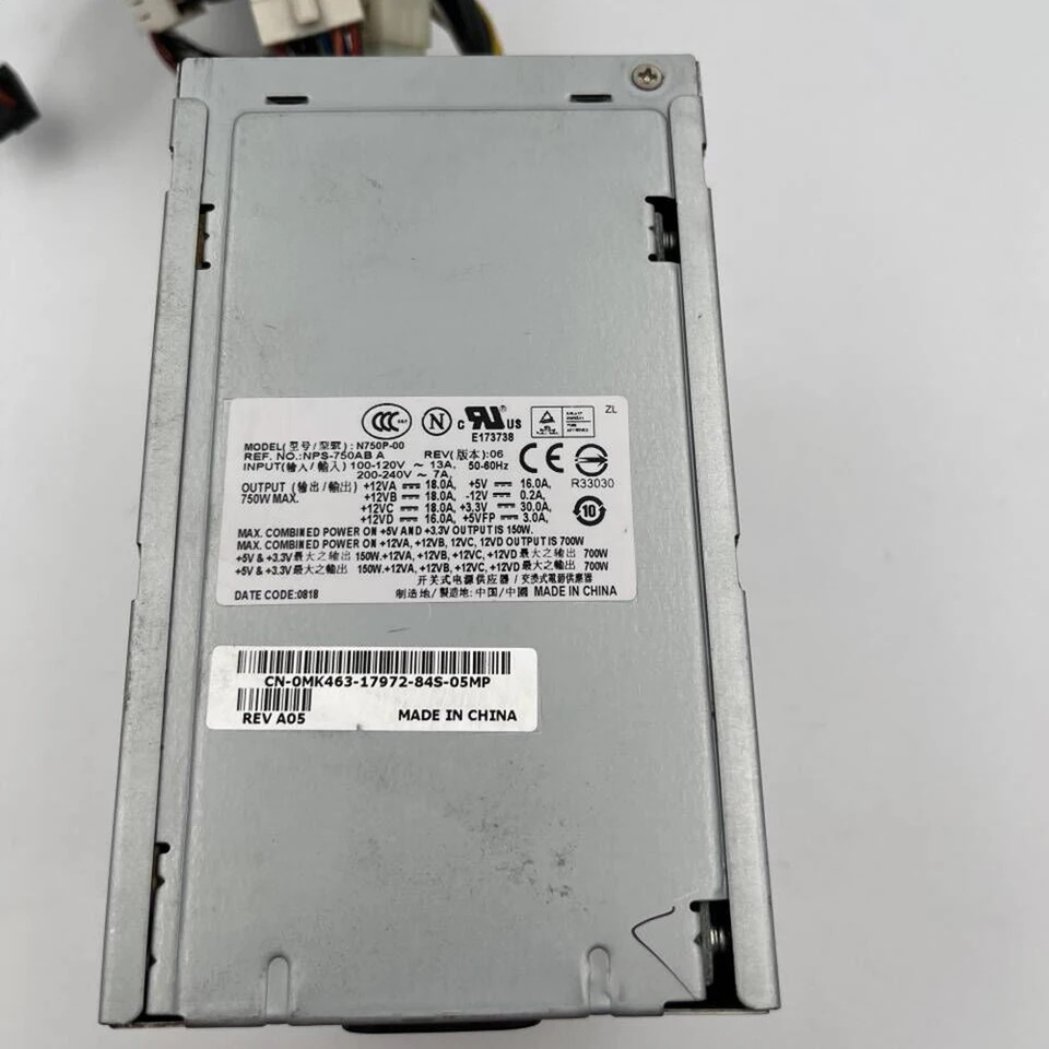 DELL Precision 490 690 SC1430 U9692 JK933 MK463 N750P-00 NPS-750AB A전원공급장치 750W