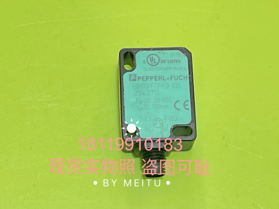 Beijiafu P F 초음파 센서 UB100-F77-E0-V31 256270 스크래치
