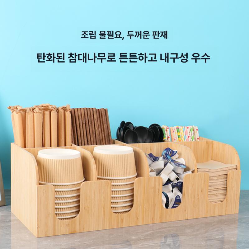 자석부착식 거치대 정리함 종이컵홀더 버튼형 사무실 정리대 종이컵보관통 걸이 수거 - 상세 이미지 5