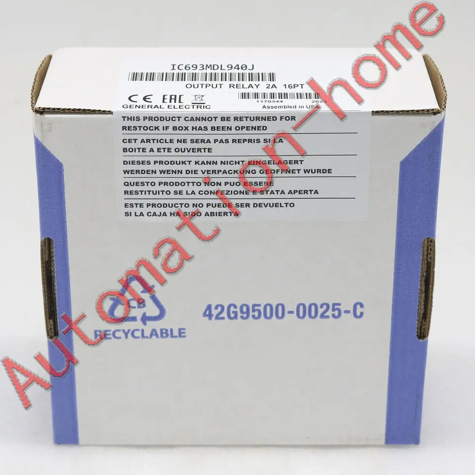 GE Fanuc 출력 릴레이 모듈 QW IC69DL940J 신
