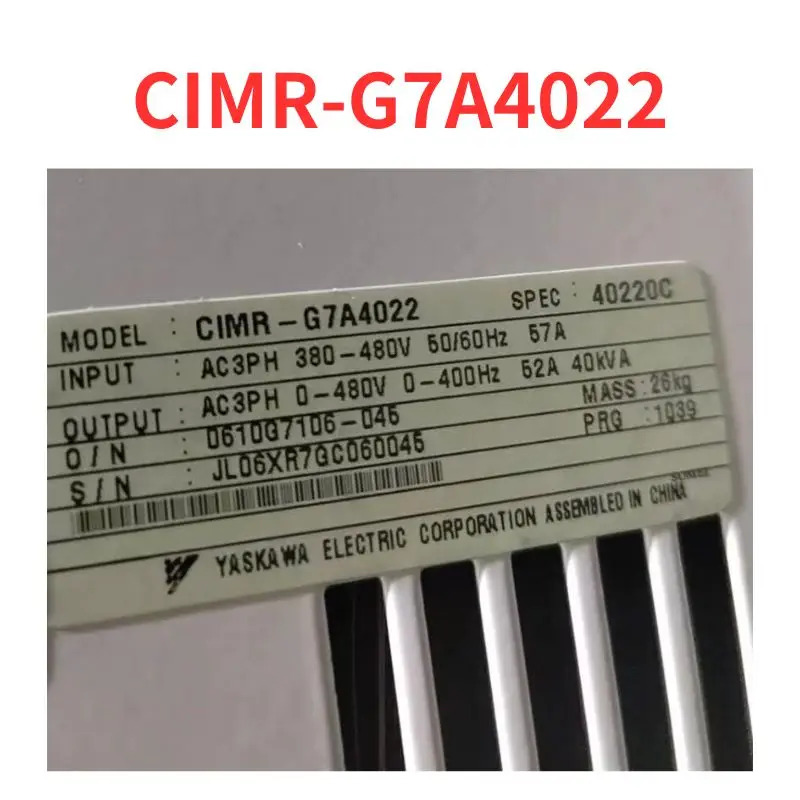 CIMR-G7A4022 주파수 변환기 리퍼 완료 신