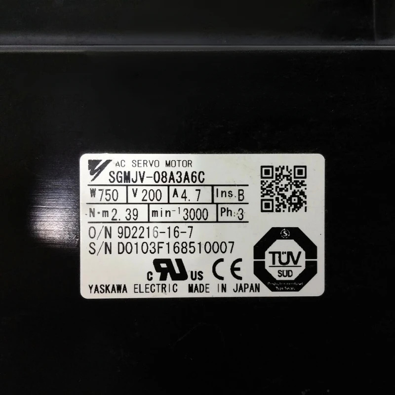 SGM호환JV-08A3A6C Yaskawa 서보모터 신속