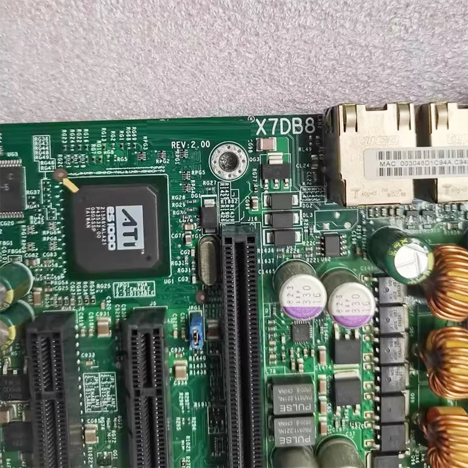 슈퍼마이크로 듀얼 서버 마더보드 LGA771 X7DB8