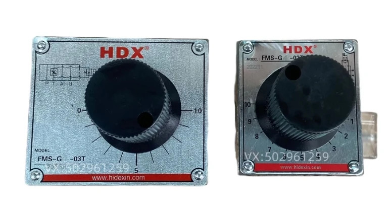 HDX 전자기 속도 제어 밸브 FMS-G6-02B FMS-G6-02P FMS-G2-02T 02P 02A 02B
