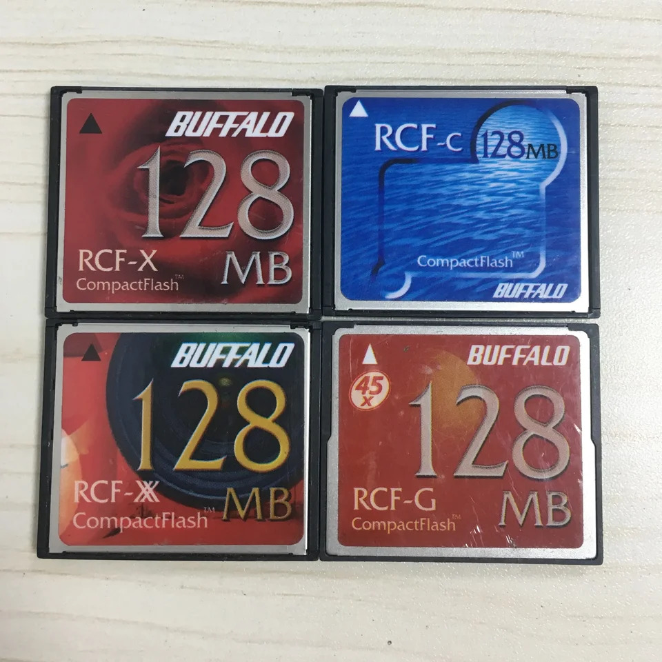 오리지널 CF 카드 RCF-X 산업컨트롤 암 제어 128MB